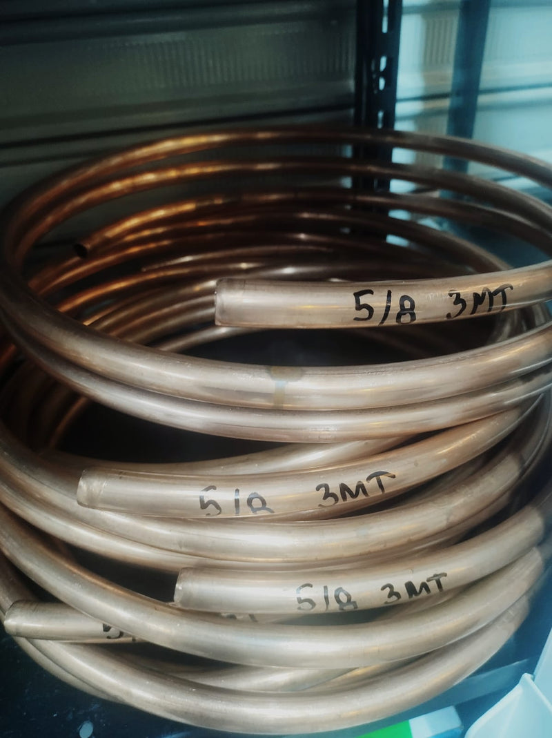 Tubo de cobre com 3 M 5 /8